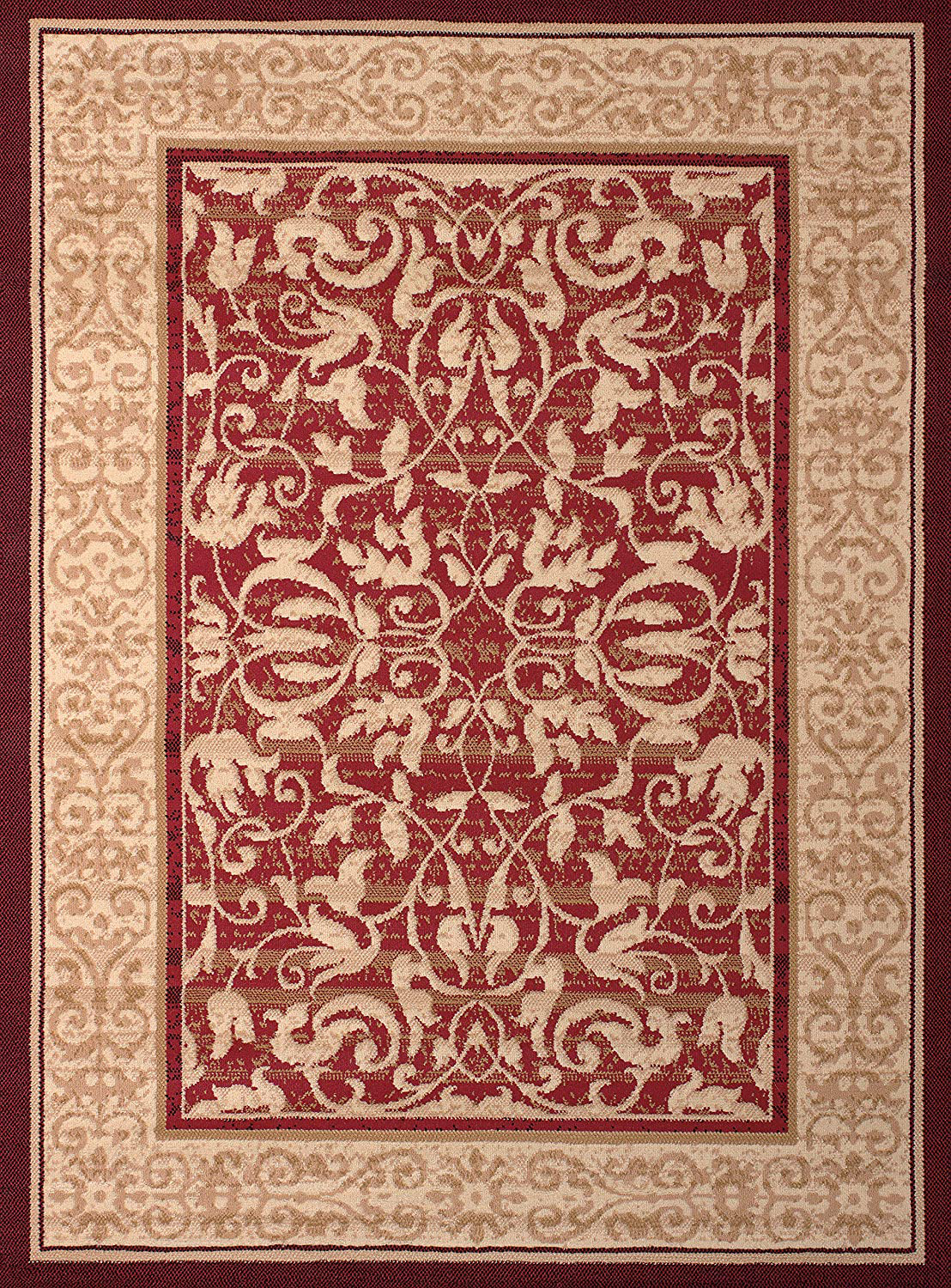 United Weavers of America Dallas Baroness Rug, 2'3 x 8', Beige