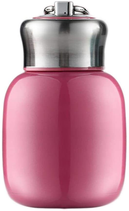 Mini 7 oz Stainless Steel Water Bottle, Small Vacuum Insulated Water Bottle Leak Proof Sport Tumbler Cup Hot and Cold Water Bottle for Women Girls Kids Gift Milk Tea Lunch (Skyblue)