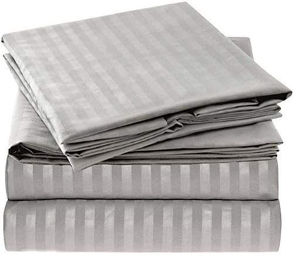 Mellanni Bed Sheet Set - Brushed Microfiber 1800 Bedding - Wrinkle, Fade, Stain Resistant - 3 Piece (Twin, Baby Blue)