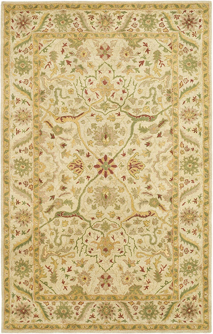 Safavieh Antiquity Collection AT14B Handmade Traditional Oriental Premium Wool Accent Rug, 2'3" x 4', Black
