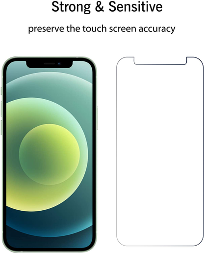 Ailun Glass Screen Protector Compatible for iPhone 12/iPhone 12 Pro 2020 6.1 Inch 3 Pack Case Friendly Tempered Glass
