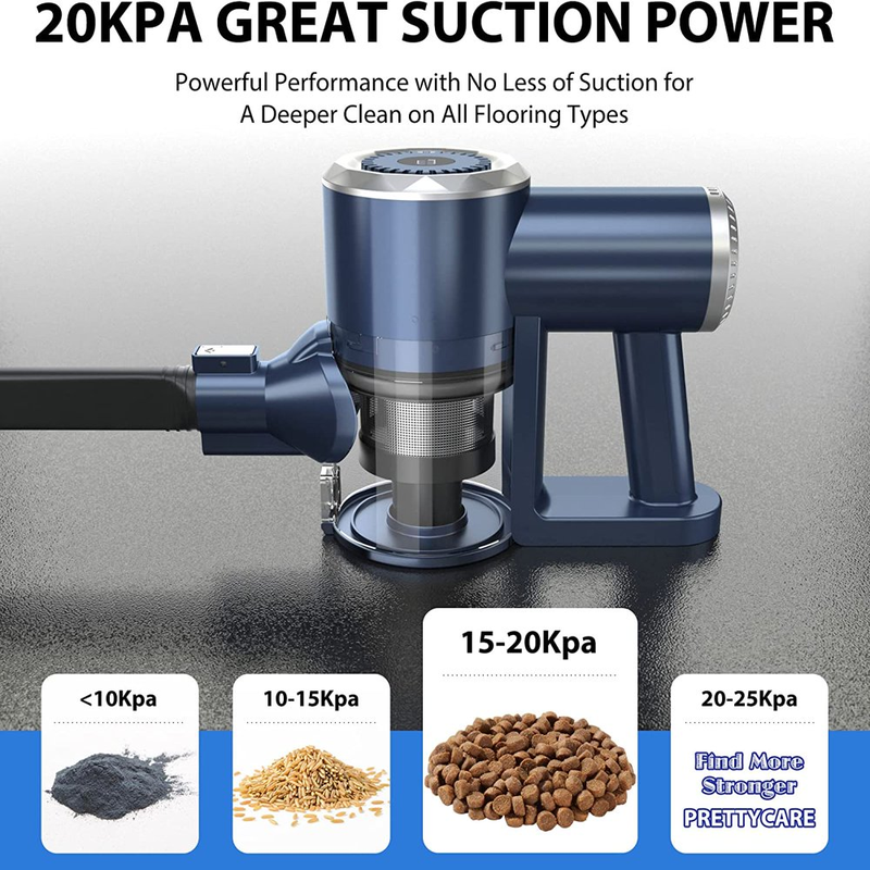 Cordless Stick Vacuum Cleaner - Lightweight for Carpet, Floors, and Pet Hair