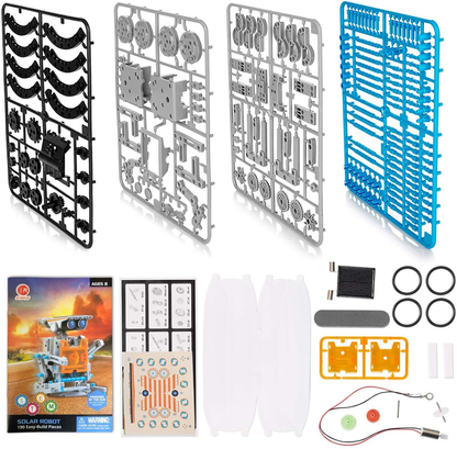 CIRO 12-in-1 Solar Robot Toys, STEM Education Activities Kits for Kids 8-12, 190 Pieces Building Sets