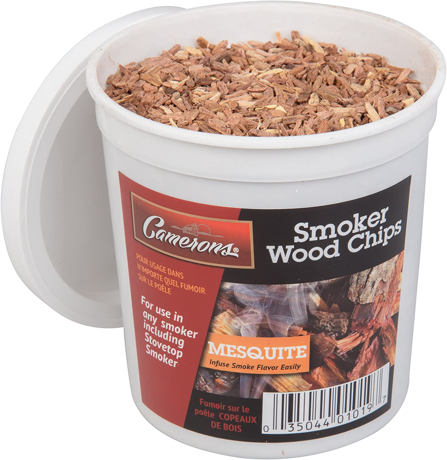 Camerons Smoking Chips- Kiln Dried, 100 Percent Natural Extra Fine Wood Smoker Sawdust Shavings (Apple, 1 Pint) (0.473176 L)