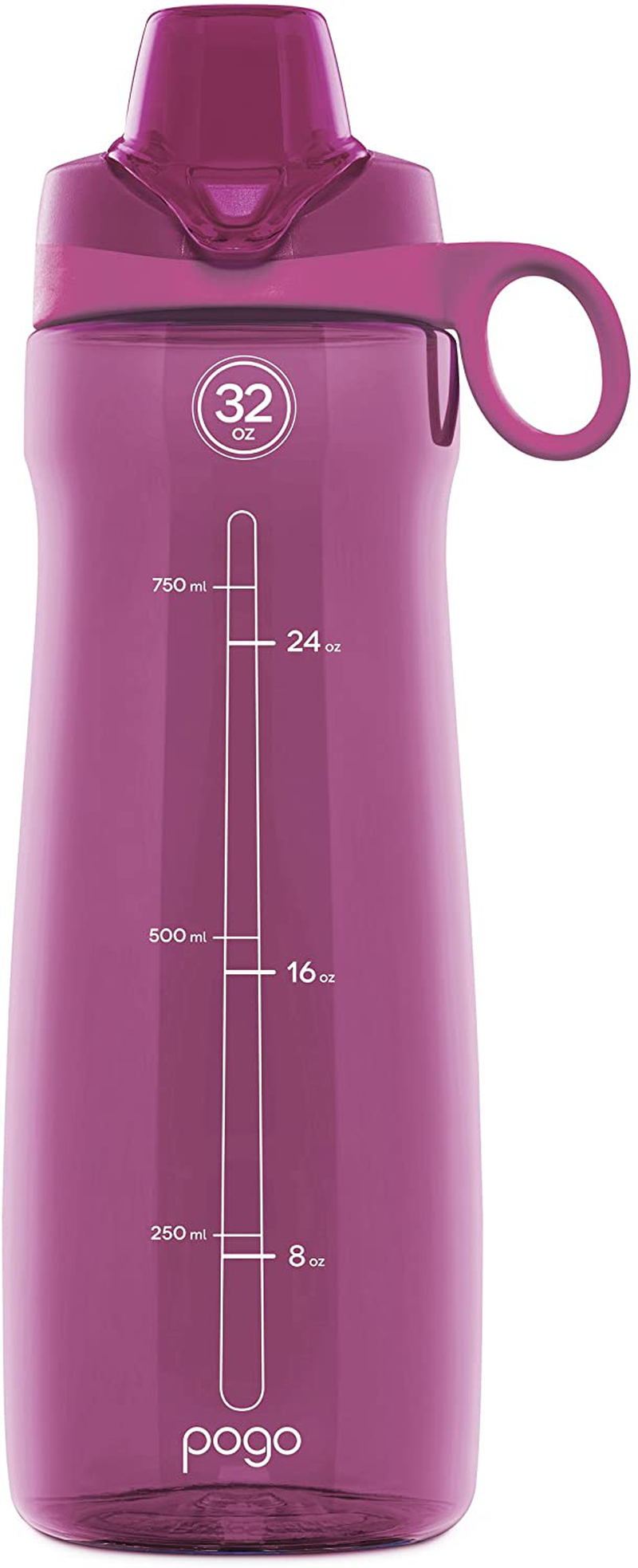 BPA-Free Plastic Water Bottle with Chug Lid