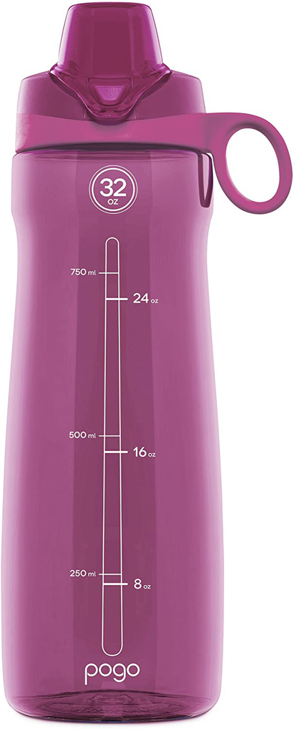 BPA-Free Plastic Water Bottle with Chug Lid