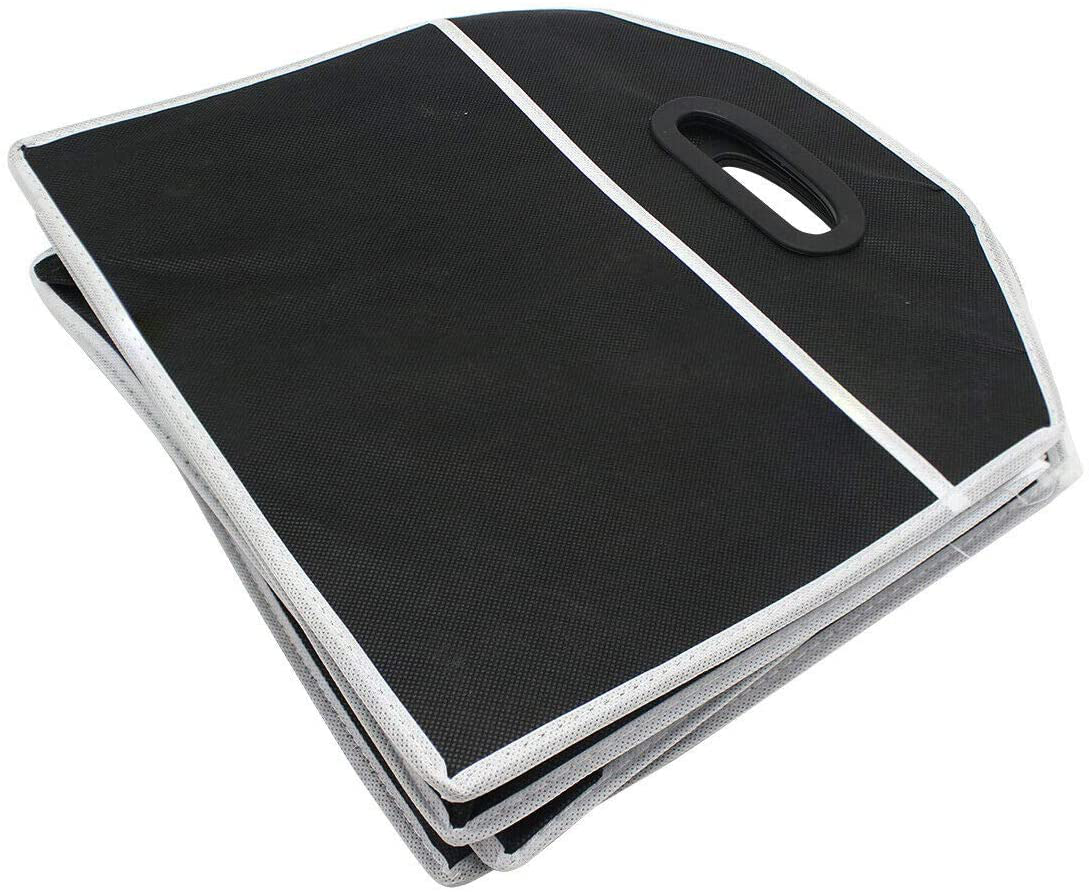 Extra Large Trunk Organizer and Foldable Storage with 3 Compartments