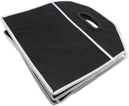 Extra Large Trunk Organizer and Foldable Storage with 3 Compartments
