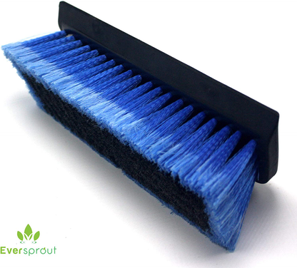 EVERSPROUT 1.5-to-3.5 Foot Scrub Brush | Built-in Rubber Bumper | Lightweight Extension Pole Handle | Soft Bristles wash Car, RV, Boat, Solar Panel, Deck | No Scratch Brush