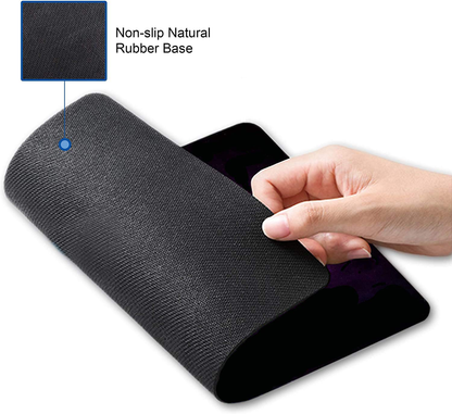 Mouse Pad,Red Moon Cloud Samurai Pattern Seamless Waterproof Gaming Anime Gift Mouse Pad Desk Accessories Non-Slip Rubber Mousepad for Laptop and Computer