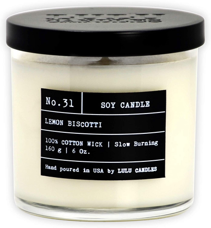 Lulu Candles | Fresh Linen | Luxury Scented Soy Jar Candle | Hand Poured in The USA | Highly Scented & Long Lasting - 2 Pack - 9 Oz. - NO LID