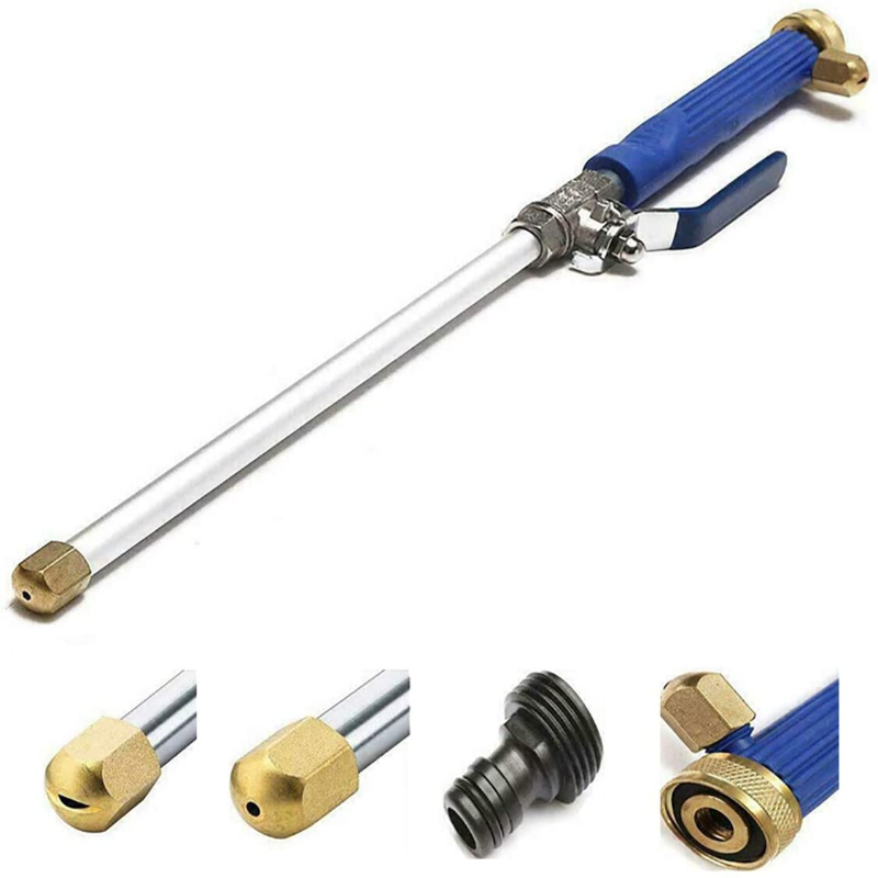 2 in 1 High Pressure Hydro Jet Wand, Extendable Garden Sprayer