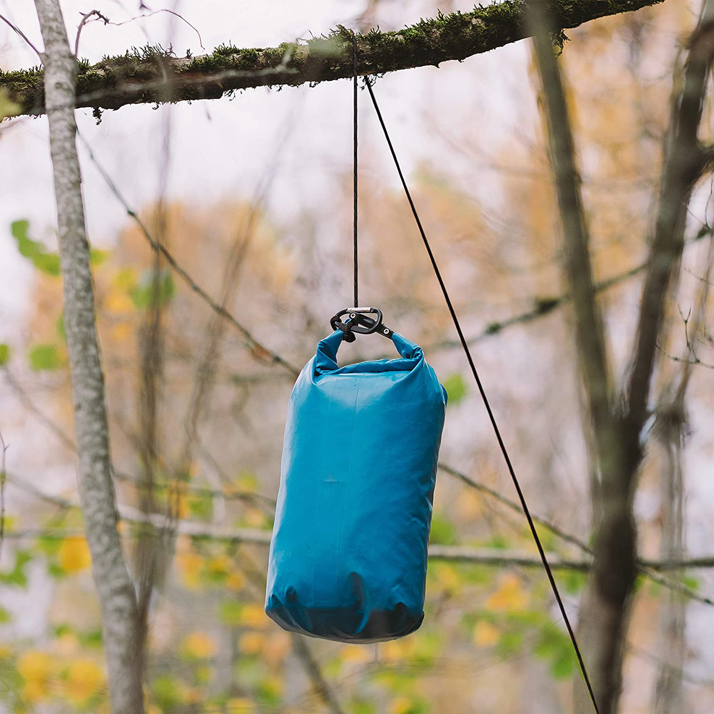 GEAR AID 325 Paracord and Carabiner, Utility Cord for Camping and Hiking