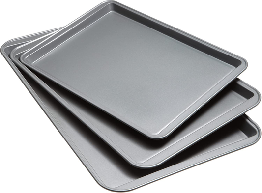 Goodcook Baking Sheet, 13 Inch x 9 Inch, Dark gray