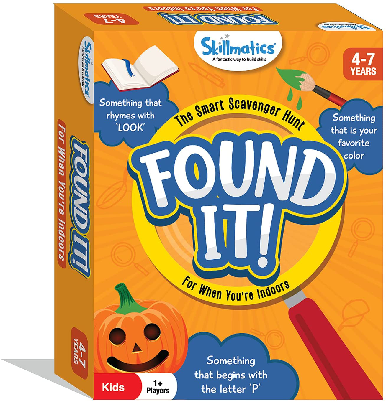 Skillmatics Card Game : Found It Indoor Edition | Gifts, Stocking Stuffer for Ages 4-7 | Super Fun Family Game | Smart Scavenger Hunt for Kids