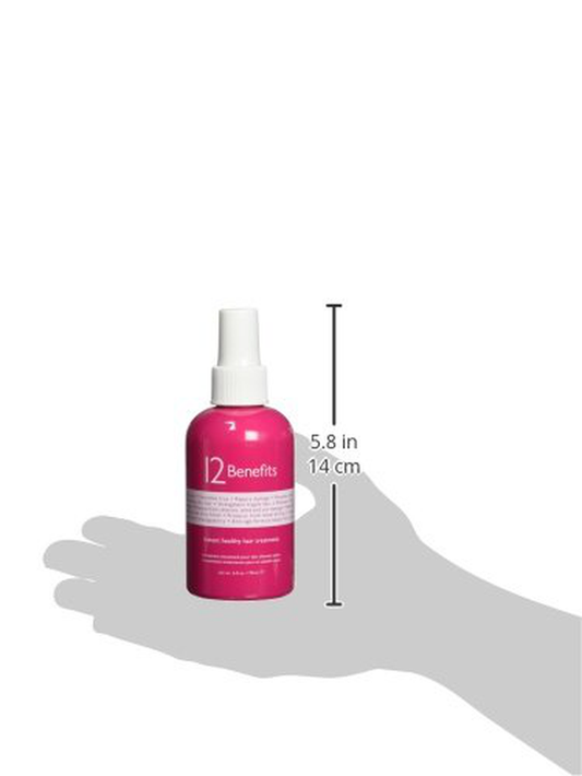 12 Benefits Instant Healthy Hair Treatment for Unisex, 6 Ounce