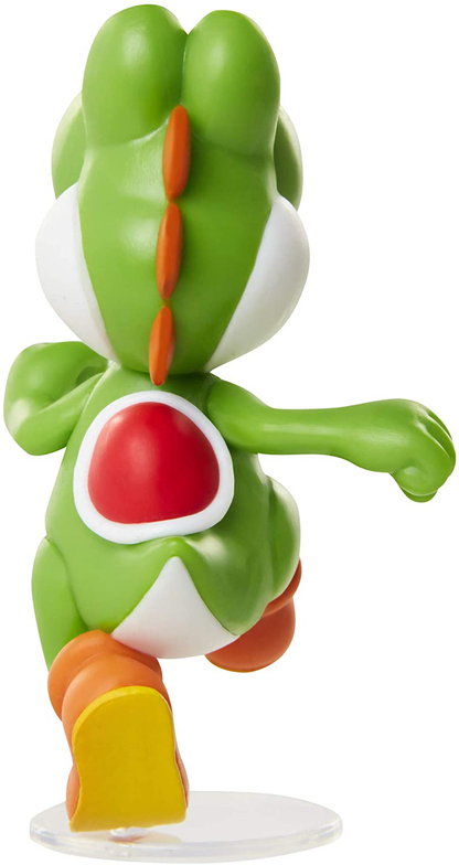 SUPER MARIO Action Figure 2.5 Inch Running Yoshi Collectible Toy