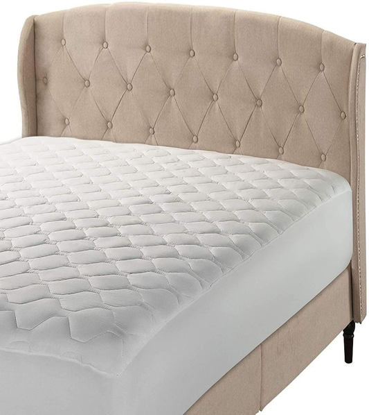 The Grand Mattress Pad Cover - Fitted Deep Pockets, Only Quality Fabrics Used & Breathable - Suitable for Cot (33"x75")