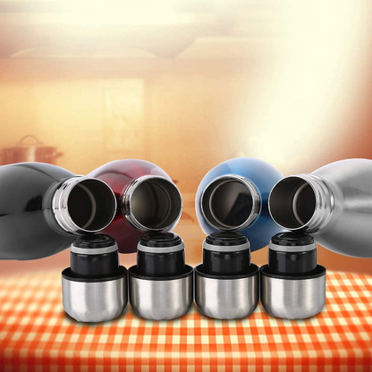 Large Capacity Portable Stainless Steel Travel & To-Go Drinkware Thermal Water Bottles for Cyclists Runners Hikers Picnics Camping