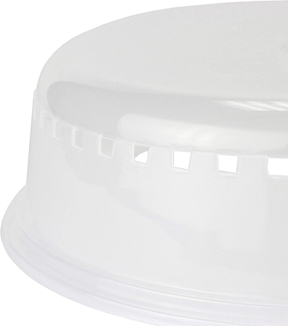 Chef Craft Classic Microwave Cover, 10 Inch, Clear