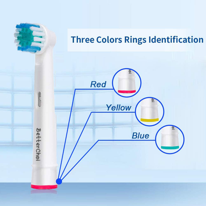 18pcs Precision Replacement Brush Heads Compatible with Oral B Braun Electric Toothbrush