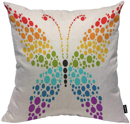 Linen Throw Pillow Cushion Covers Home Sofa Decorative 18 X 18 Inch