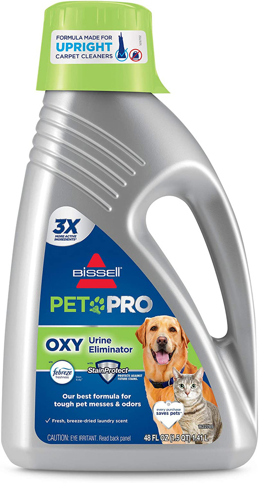 BISSELL Professional Pet Urine Elimator with Oxy and Febreze Carpet Cleaner Shampoo
