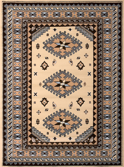 United Weavers of America Dallas Tres Rug, 2'3 x 8', Red
