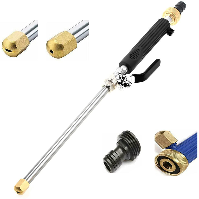 2 in 1 High Pressure Hydro Jet Wand, Extendable Garden Sprayer