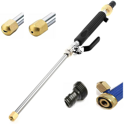 2 in 1 High Pressure Hydro Jet Wand, Extendable Garden Sprayer