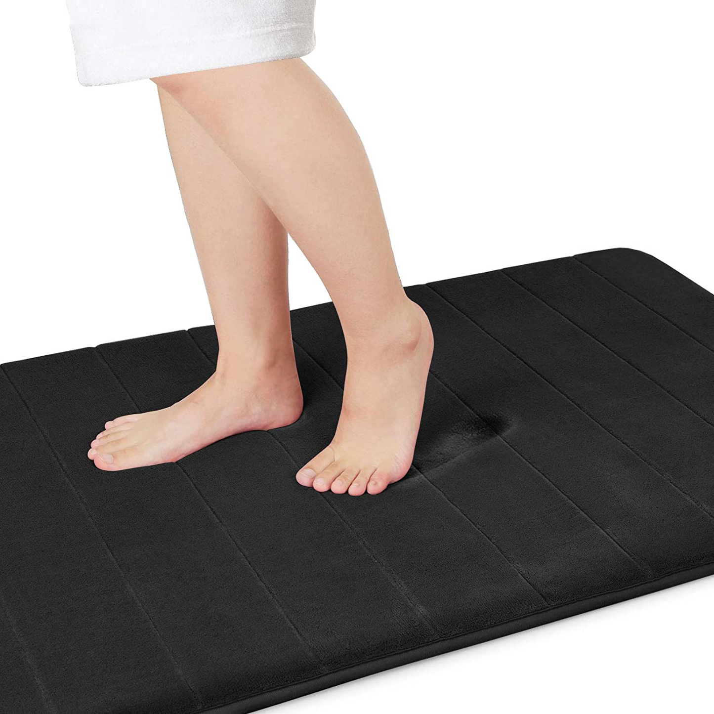Memory Foam Bath Mat Rug, Comfortable, Soft, Super Water Absorption, Machine Wash, Non-Slip for Bathroom 