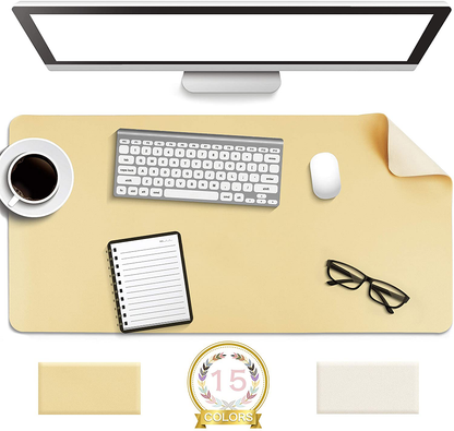 Writing Desk Pad Protector, Anti-Slip Thin Mousepad for Computers,Office Desk Accessories Laptop Waterproof Desk Protector for Office Decor and Home