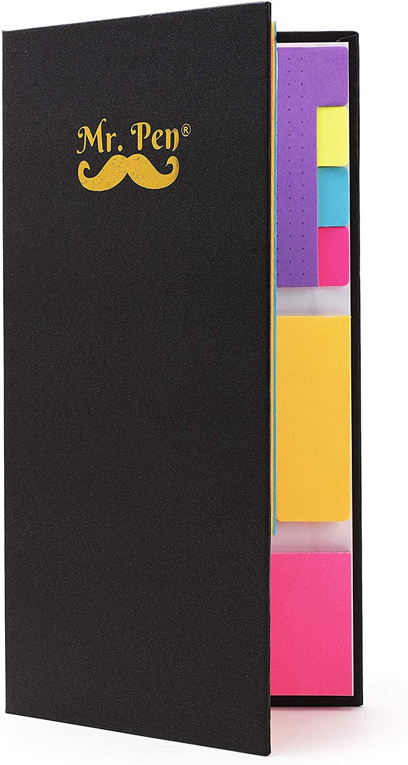 Mr. Pen- Sticky Notes Set, Sticky Notes Tabs, 410 Pack, Divider Sticky Notes, School Supplies, Office Supplies, Planner Sticky Notes, Sticky Note Dividers Tabs, Book Notes, Bible Sticky Notes