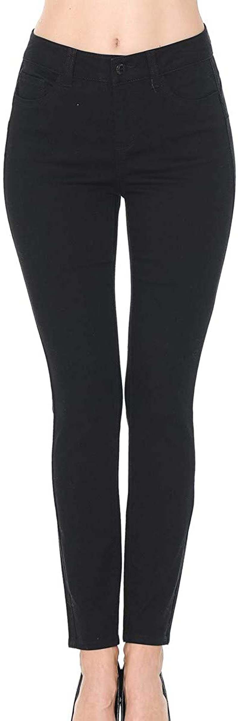 Wax Jean Denim Women's Juniors Push-Up High-Rise Skinny Jean in Fine Cotton D.