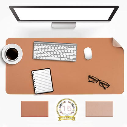 Writing Desk Pad Protector, Anti-Slip Thin Mousepad for Computers,Office Desk Accessories Laptop Waterproof Desk Protector for Office Decor and Home
