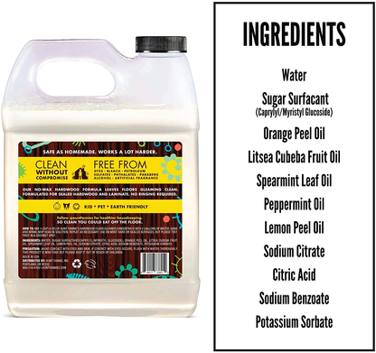 Aunt Fannie's Hardwood Floor Cleaner, Bright Lemon (Single)