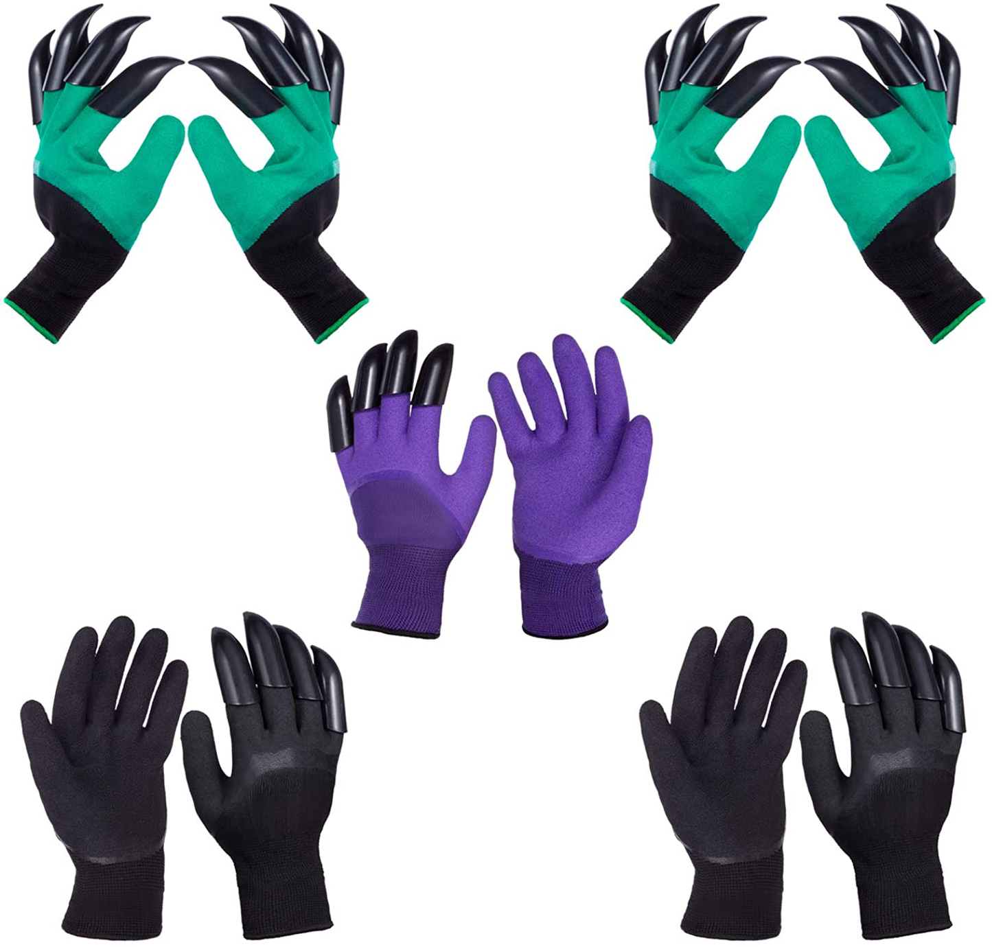 Garden Gloves with Claws for Women and Men outdoor Digging Planting Weeding Seed