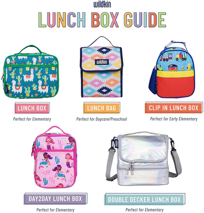 Wildkin Kids Insulated Lunch Box Bag for Boys and Girls, Perfect Size for Packing Hot or Cold Snacks for School & Travel, Measures 9.75x7x3.25 Inches, Mom's Choice Award Winner,BPA-free(Digital Camo)