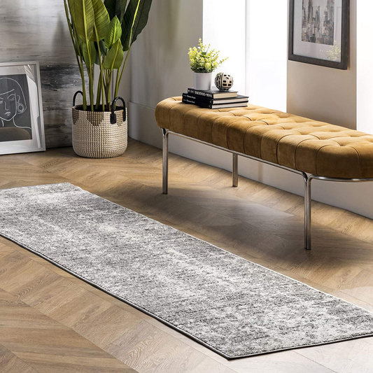 nuLOOM Misty Shades Deedra Runner Rug, 2' 5" x 9' 5", Grey