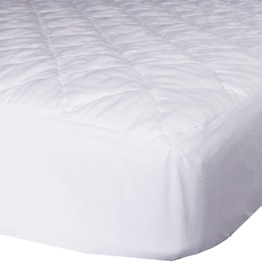 AB Lifestyles RV Short Queen 60x75 Quilted Mattress Pad Cover. Fitted Sheet Style. for RV, Camper. Made in The USA