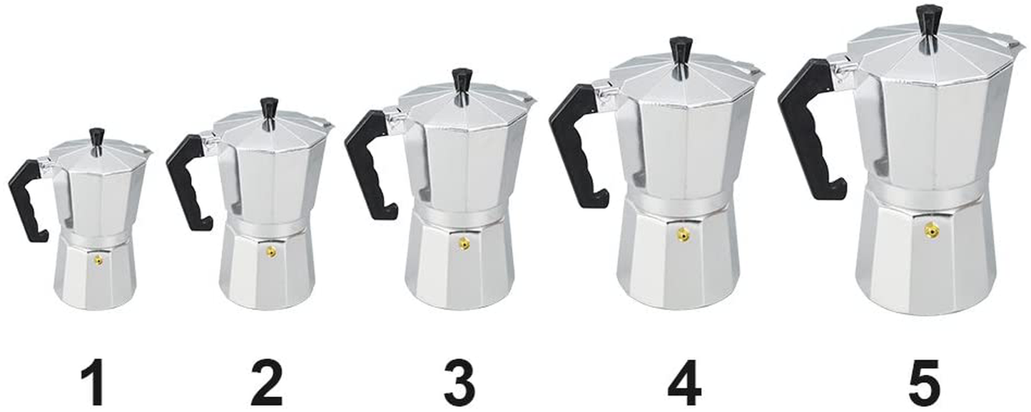 Mocha Coffee Pot Stove Top Espresso Maker Tool,Coffee Maker Coffee Pot Cup Easy Clean for Home Office Coffee