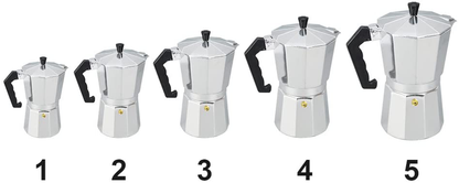 Mocha Coffee Pot Stove Top Espresso Maker Tool,Coffee Maker Coffee Pot Cup Easy Clean for Home Office Coffee