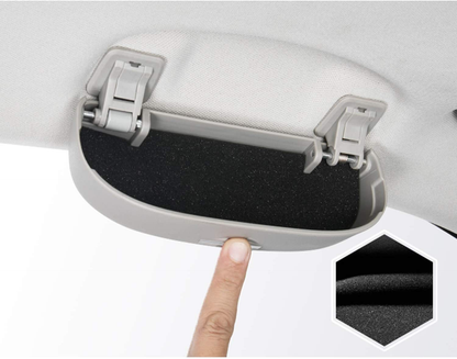 LFOTPP Car Sunglasses Sun Glass Holder Case Eyeglasses Storage Box for 2018+ CRV CR-V, Interior Accessories Autos Parts (Black A Style)