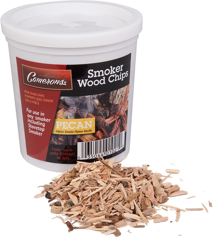 Camerons Smoking Chips- Kiln Dried, 100 Percent Natural Extra Fine Wood Smoker Sawdust Shavings (Apple, 1 Pint) (0.473176 L)