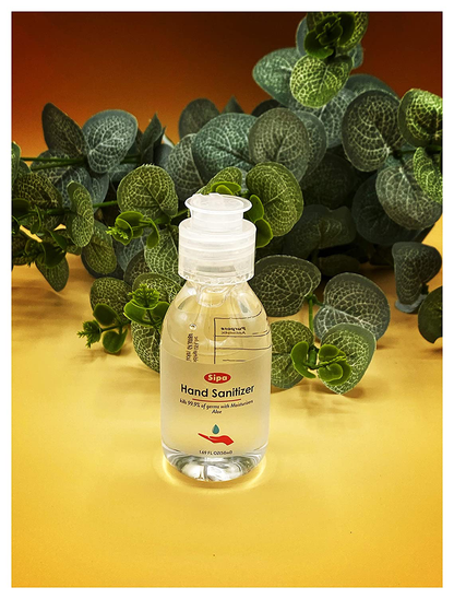 Sipa Bulk Hand Sanitizer Travel Size Bundle 1.69 oz (Pack of 50) 75% Ethyl Alcohol, Protect Against Germs with Vitamin E Formula