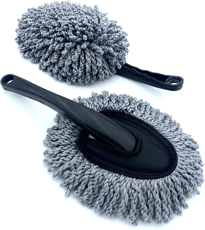 Soft Scratch Free Microfiber Car Duster Brush - Cleaning Tool for Car Interior and Exterior