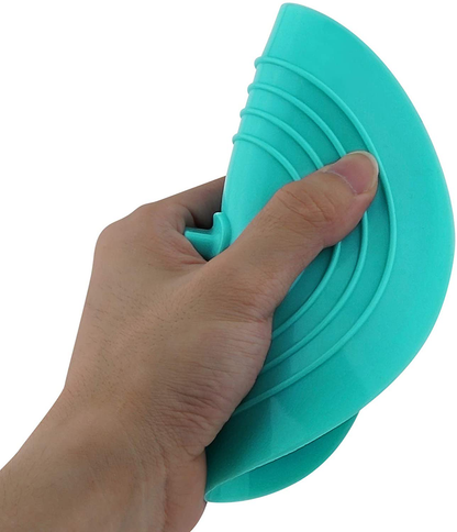 Silicone Bathtub Stopper, 6 Inches Large Drain Stopper, Flat Suction Drain Cover, Tub Stopper Drain Plug for Kitchen, Bathtub and Laundry