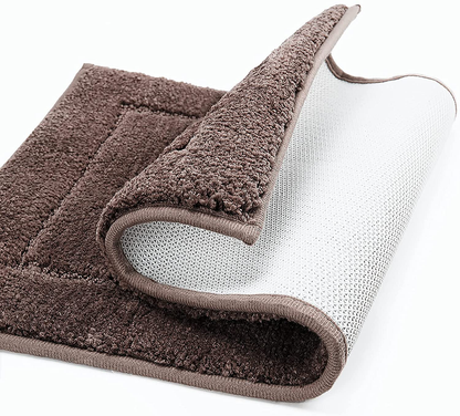 Bathroom Rug Mat Non Slip Bath Mat Machine Washable Dry Comfortable Floor Carpet Extra Absorbent and Soft