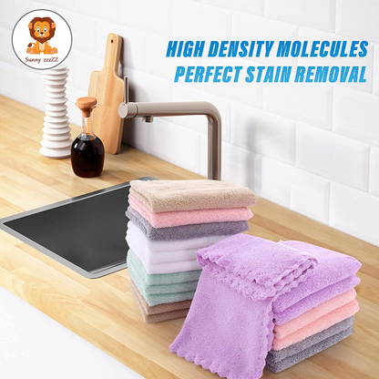 18 Pack Reusable Microfiber Cleaning Cloth Set 