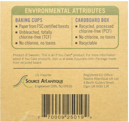 IF YOU CARE Baking cups, 24 CT